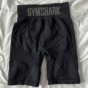 Black gymshark biker shorts